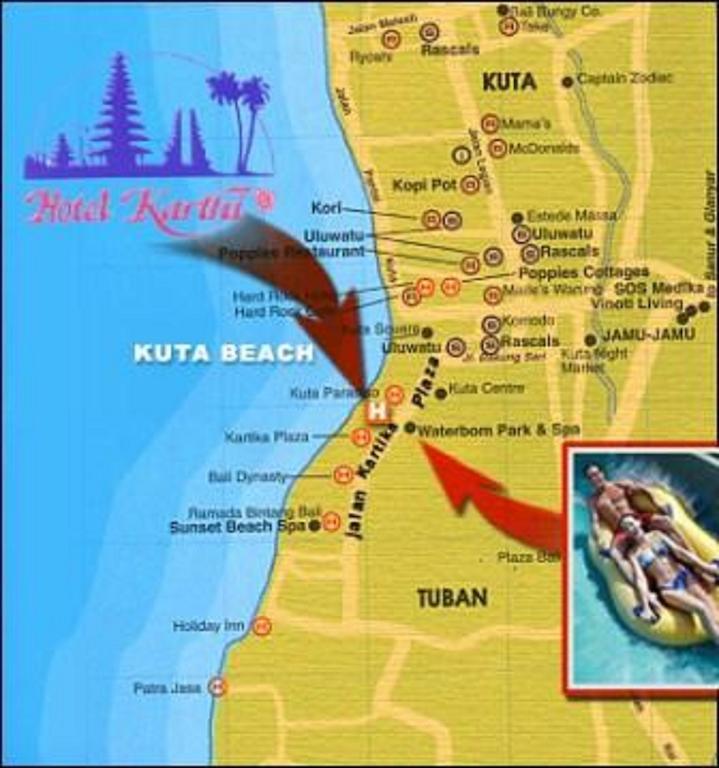 Hotel Karthi Kuta Kuta Lombok Kültér fotó